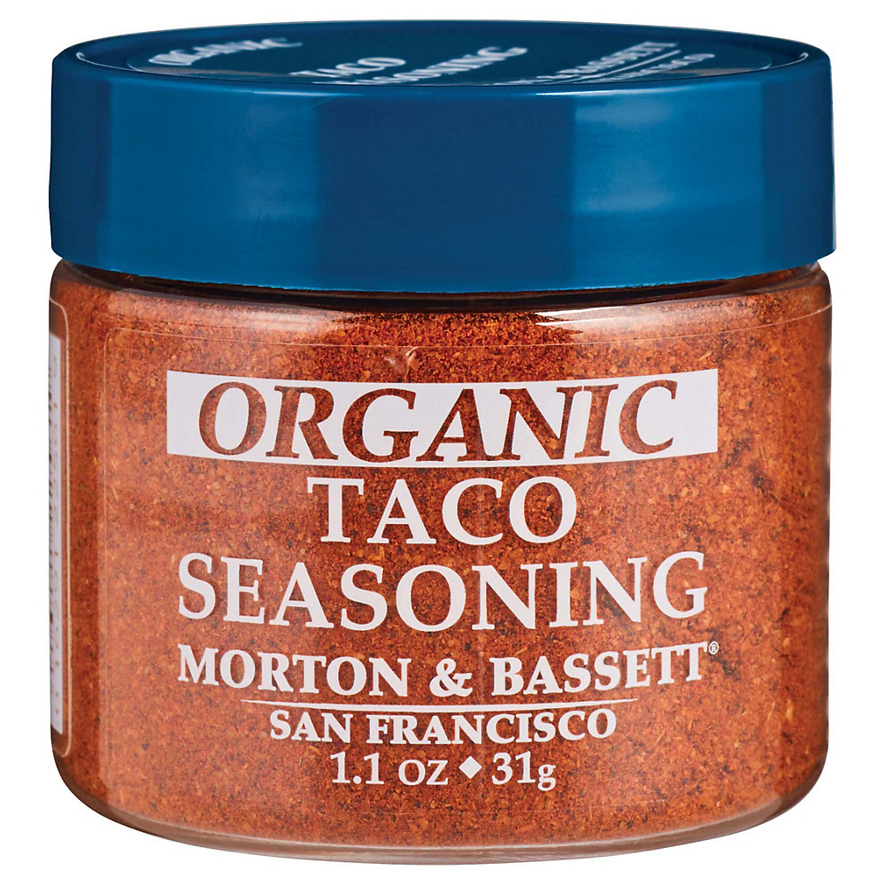 Calories in Morton & Bassett Organic Taco Seasoning, 1.1 oz