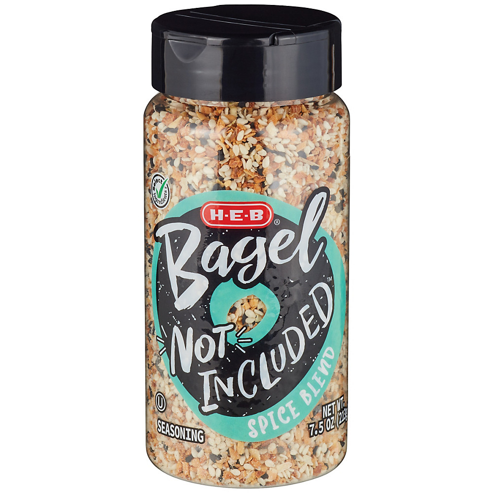 Calories in H-E-B Select Ingredients Bagel Not Included Spice Blend, 7.5 oz