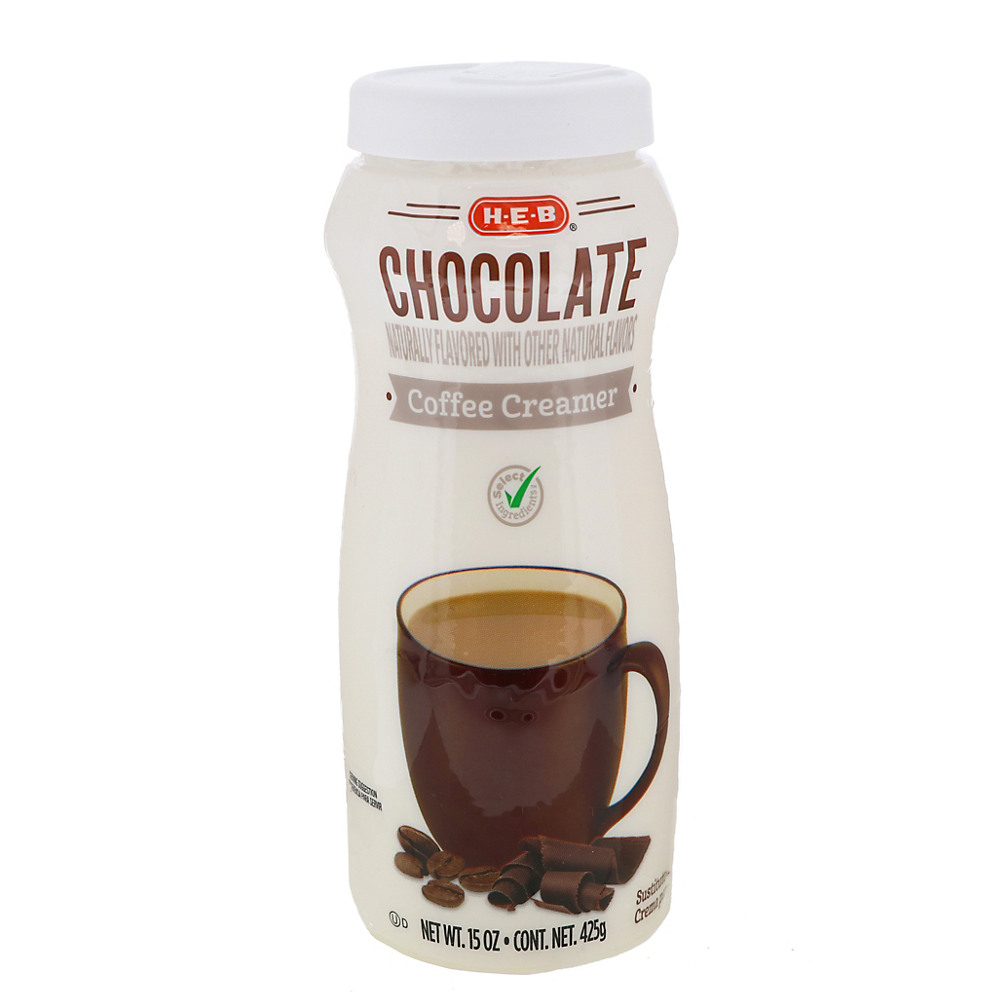 Calories in H-E-B Chocolate Powdered Coffee Creamer, 15 oz