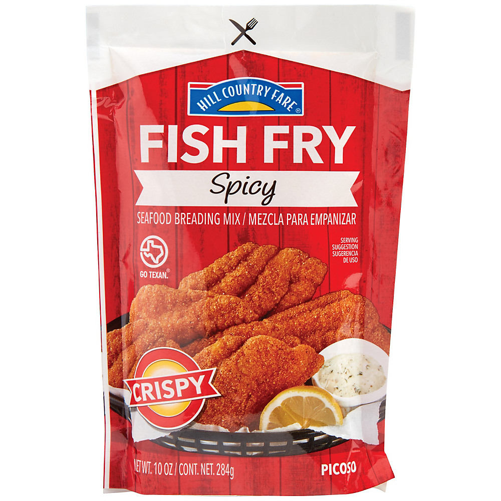 Calories in Hill Country Fare Spicy Fish Fry, 10 oz