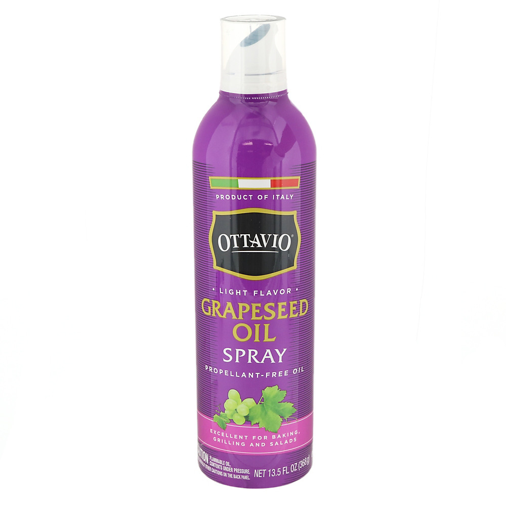 Calories in Ottavio Grapeseed Oil Spray, 13.5 oz