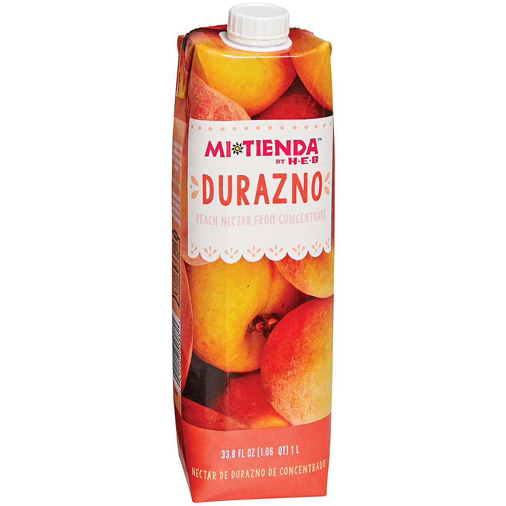 Calories in Mi Tienda Duranzo Peach Nectar, 33.8 oz