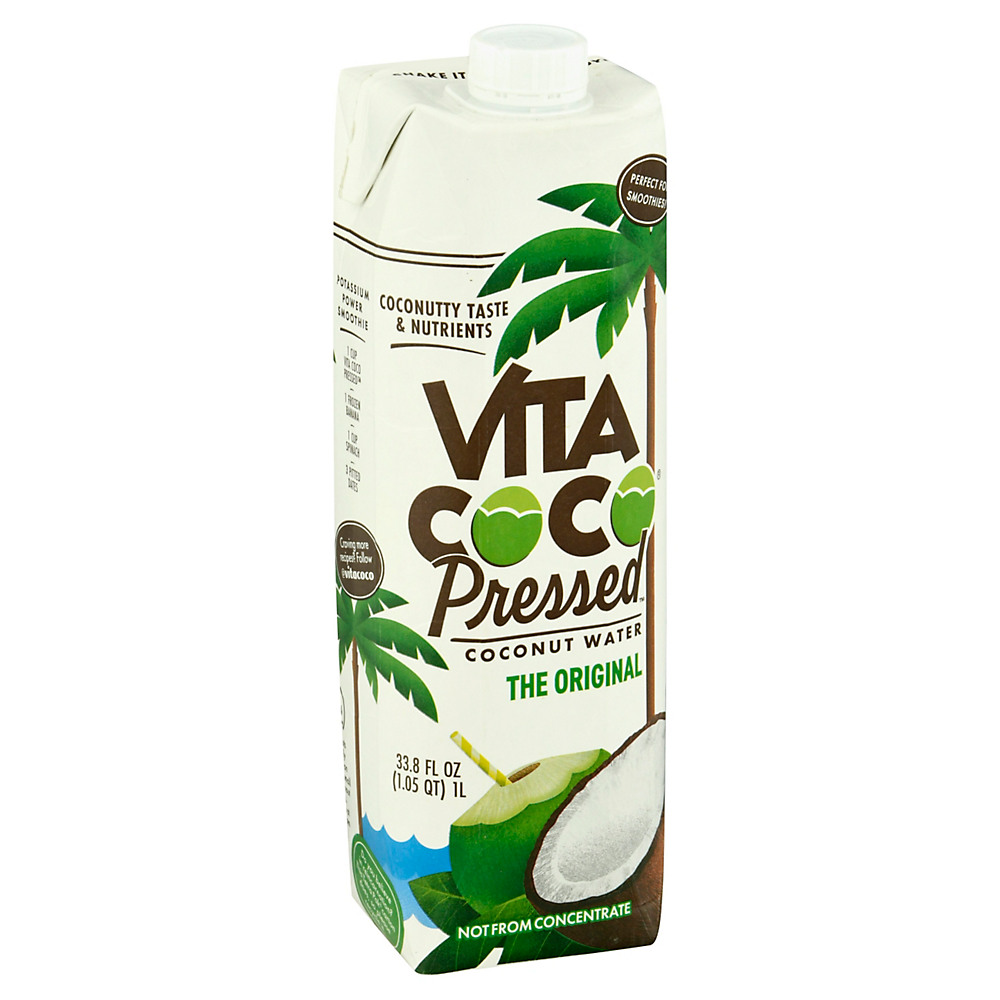 Calories in Vita Coco Pressed Coconut Coconut Water, 1 L