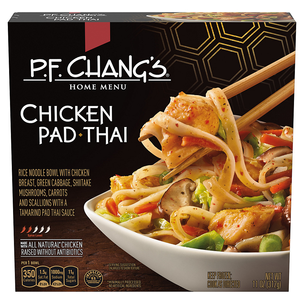 Calories in P.F. Chang's Home Menu Chicken Pad Thai Noodle, 11 oz