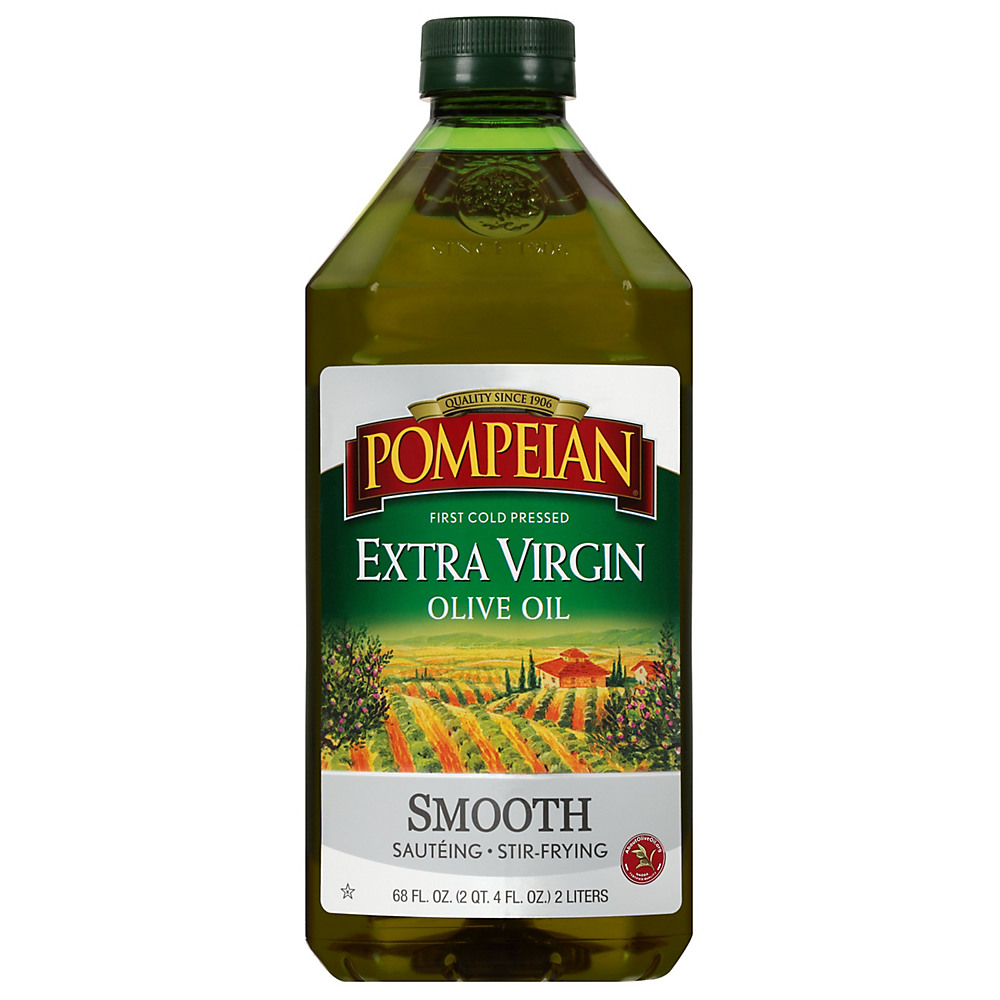 Calories in Pompeian Smooth Extra Virgin Olive Oil , 68 oz