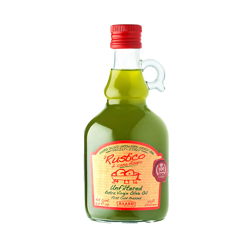 Calories in Rustico di Casa Asaro Unfiltered Extra Virgin Olive Oil, 17 oz
