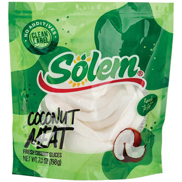 Solem Fresh Coconut Meat, 7 oz