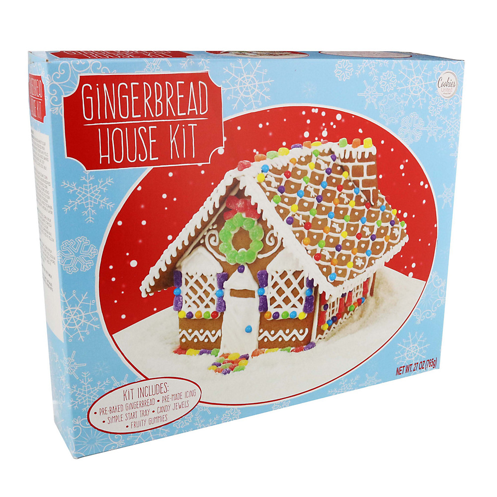 Calories in Cookies United Holiday Gingerbread House Kit, 27 oz