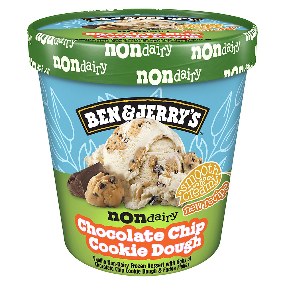 Calories in Ben & Jerry's Chocolate Chip Cookie Dough Frozen Dessert Non-Dairy, 16 oz