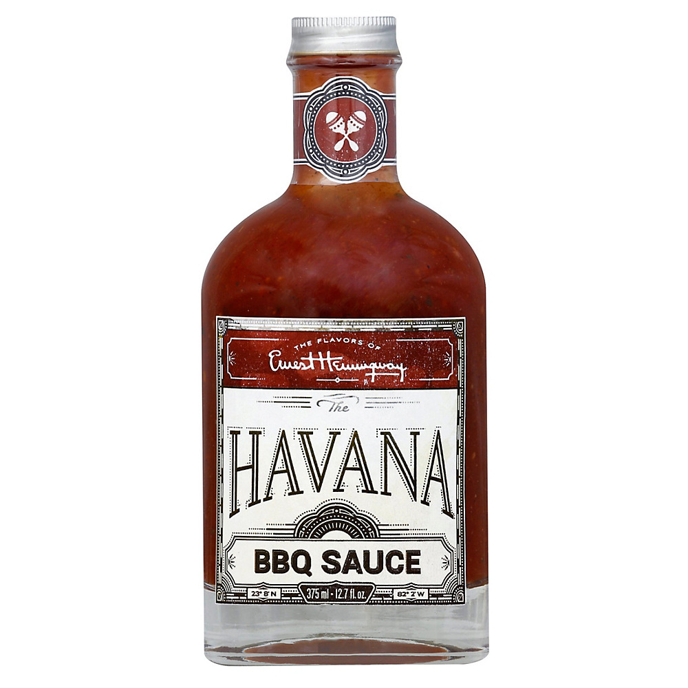Calories in The Flavors of Ernest Hemingway The Havana BBQ Sauce, 12.7 oz