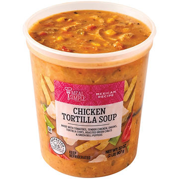 Meal Simple by H-E-B Chicken Tortilla Soup - Family Size, 32 oz