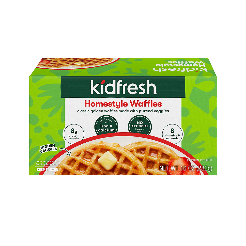 Calories in Kidfresh Homestyle Waffles, 10 oz