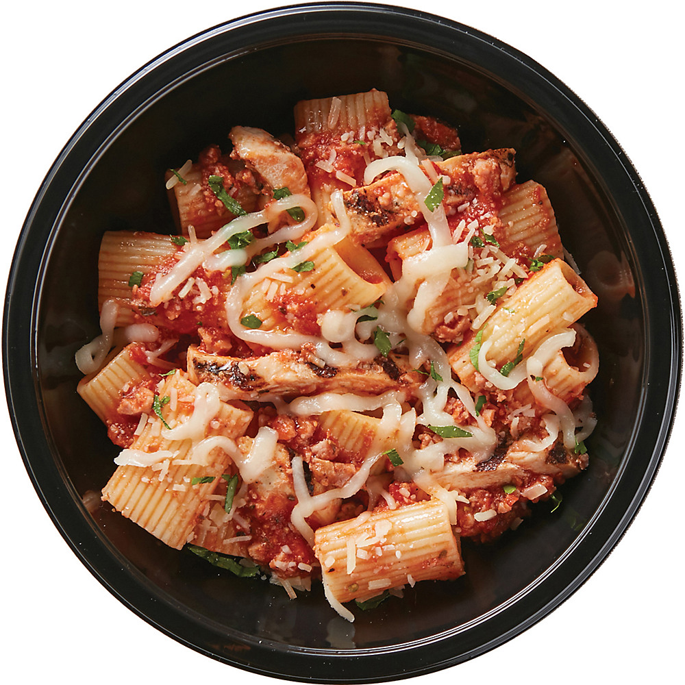 Calories in H-E-B Meal Simple Chicken and Sausage Rigatoni, 12 oz