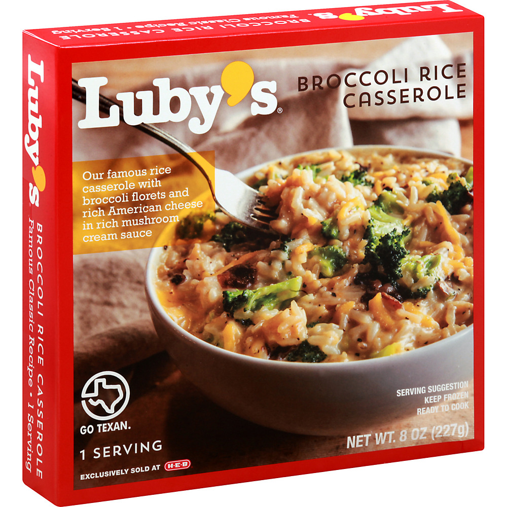 Calories in Luby's Broccoli Rice Casserole, 8 oz
