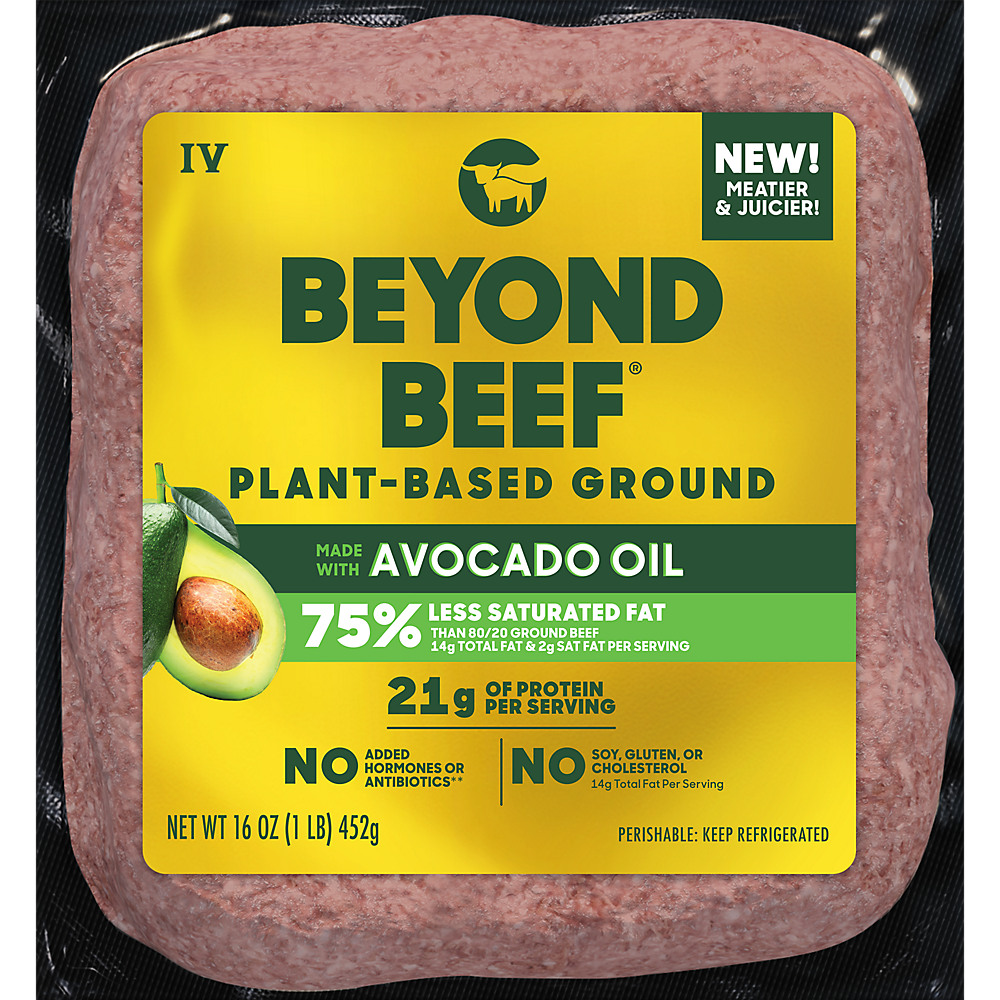 Calories in Beyond Meat Beyond Beef Plant Based Ground Beef , 16 oz