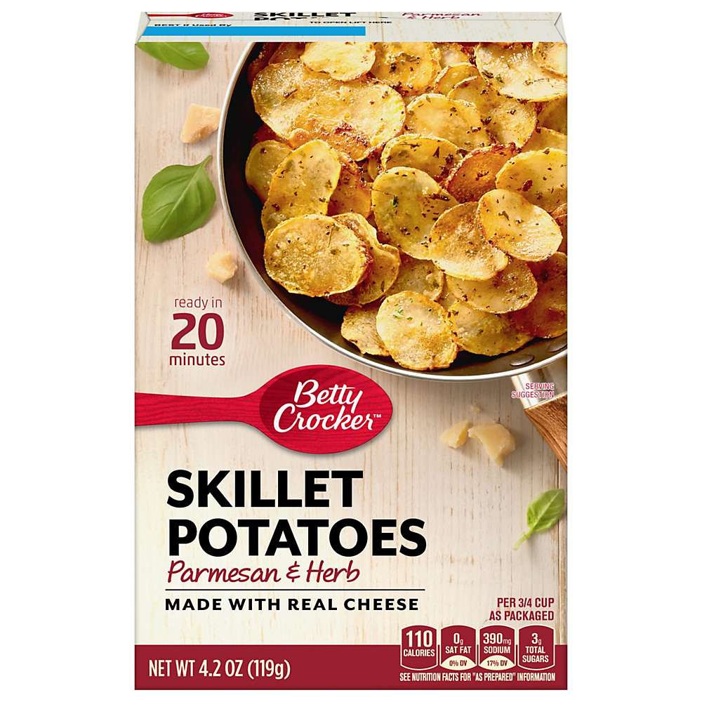 Calories in Betty Crocker Parmesan & Herb Crispy Skillet Potatoes, 4.2 oz