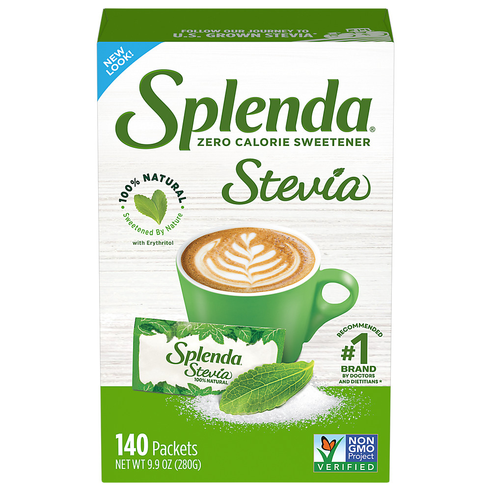 Calories in Splenda Naturals Stevia Packets, 140 ct