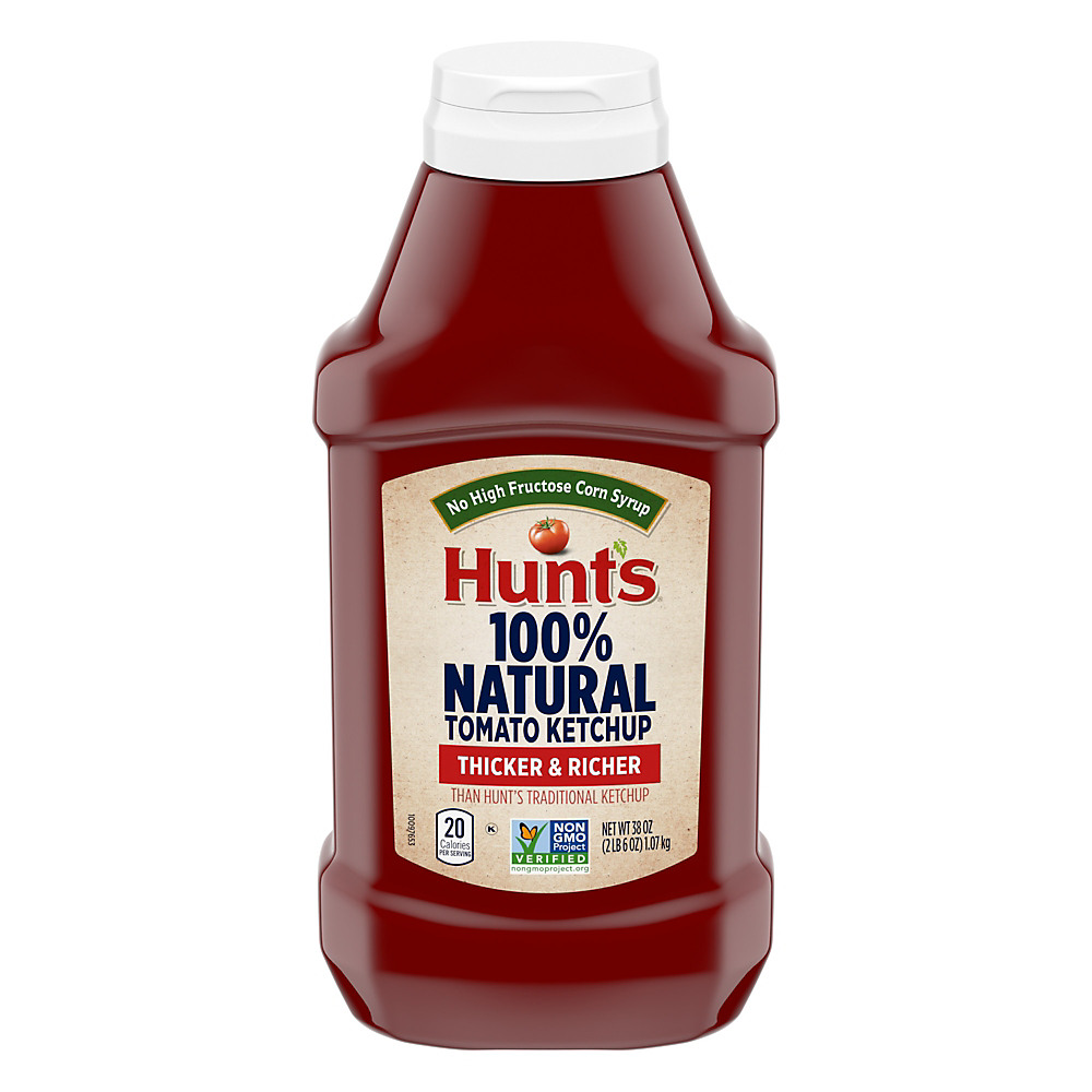 Calories in Hunts Best Ever Tomato Ketchup, 38 oz