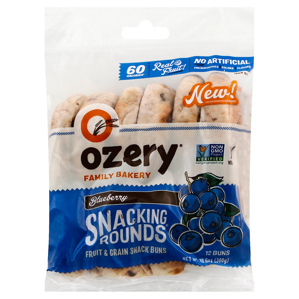 Calories in Ozery Blueberry Snacking Rounds, 12 ct