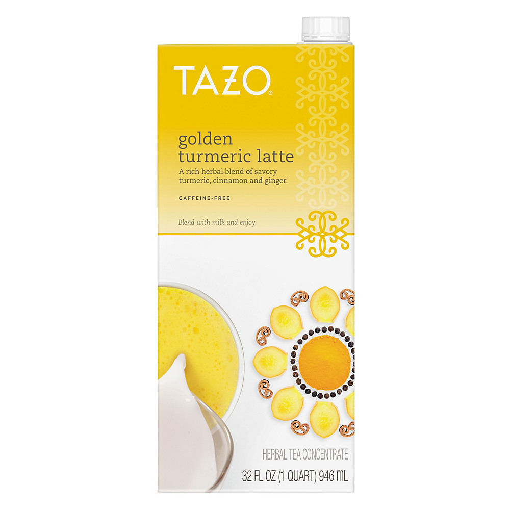 Calories in Tazo Golden Turmeric Latte, 32 oz