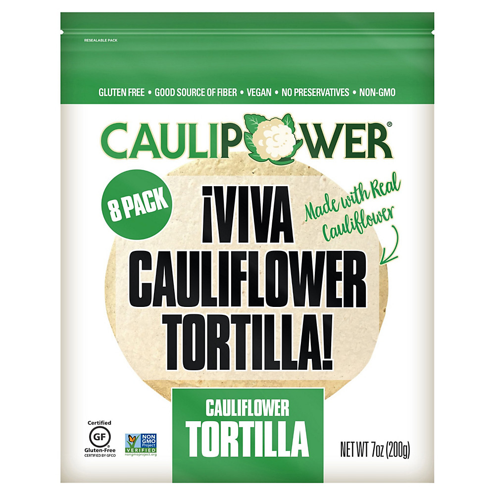 Calories in Caulipower Viva Cauliflower Tortillas, 8 ct