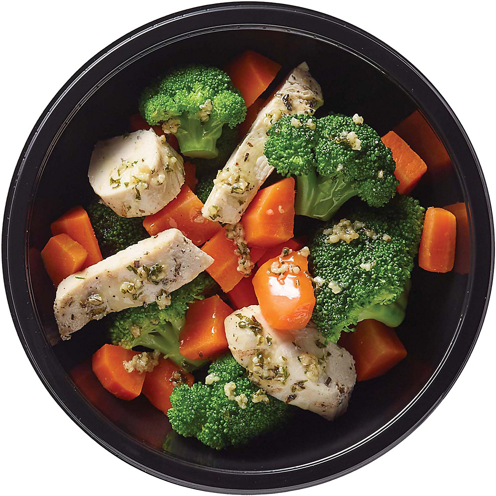 Calories in H-E-B Meal Simple Grilled Chicken with Broccoli and Carrots, 10 oz