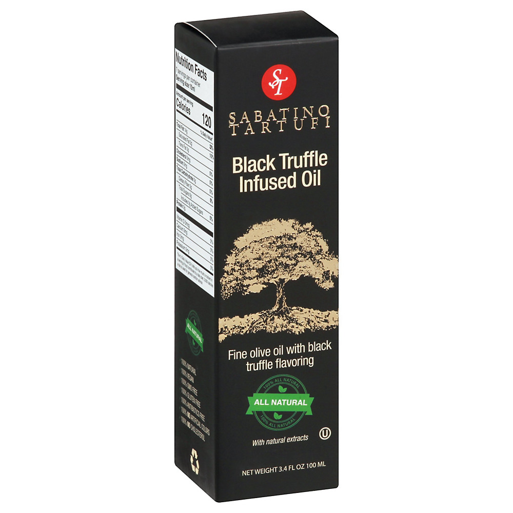 Calories in Sabatino Tartufi Black Truffle Infused Oil, 3.4 oz