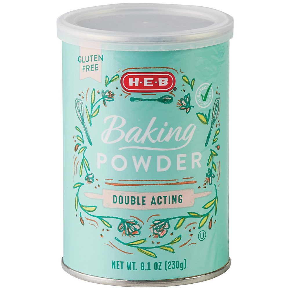 Calories in H-E-B Select Ingredients Double Acting Baking Powder, 8.1 oz