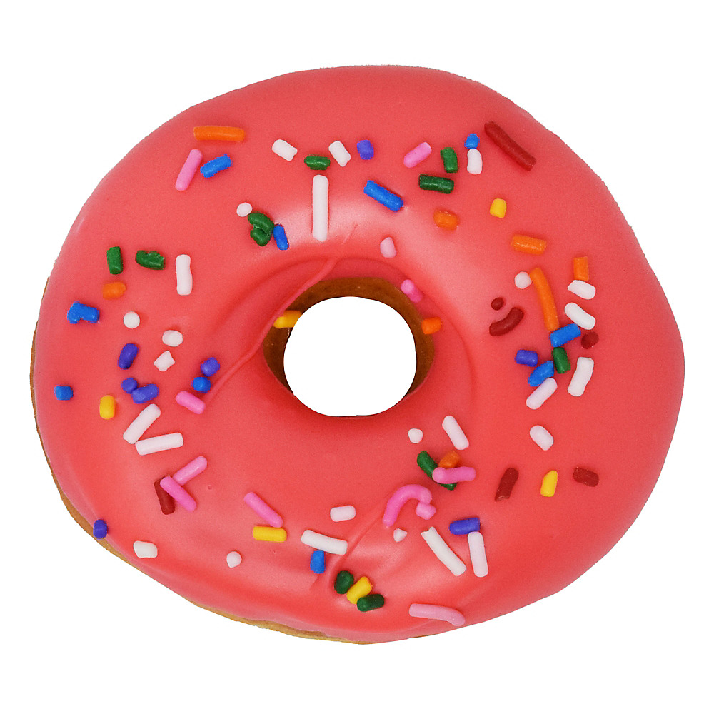 Calories in H-E-B Pink Iced Yeast Donut with Sprinkles, Each