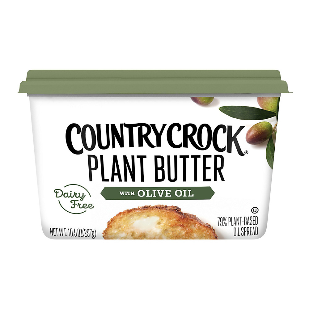 Calories in Country Crock Plant Butter with Olive Oil Tub, 10.5 oz