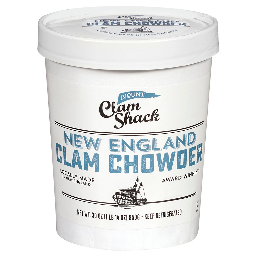 Calories in Blount Clam Shack New England Clam Chowder, 30 oz