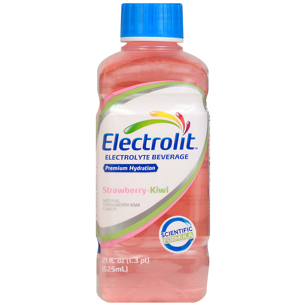 Calories in Electrolit Strawberry Kiwi Electrolyte Beverage, 21 oz