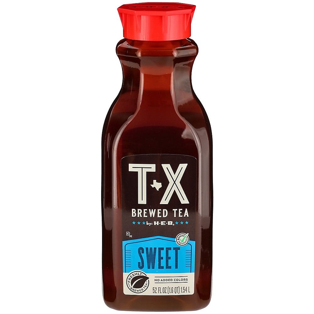 Calories in H-E-B Select Ingredients Sweet Texas Brewed Tea , 52 oz