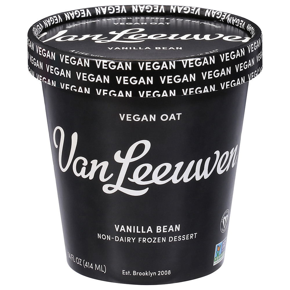Calories in Van Leeuwen Vegan Vanilla Non-Dairy Frozen Dessert, 14 oz
