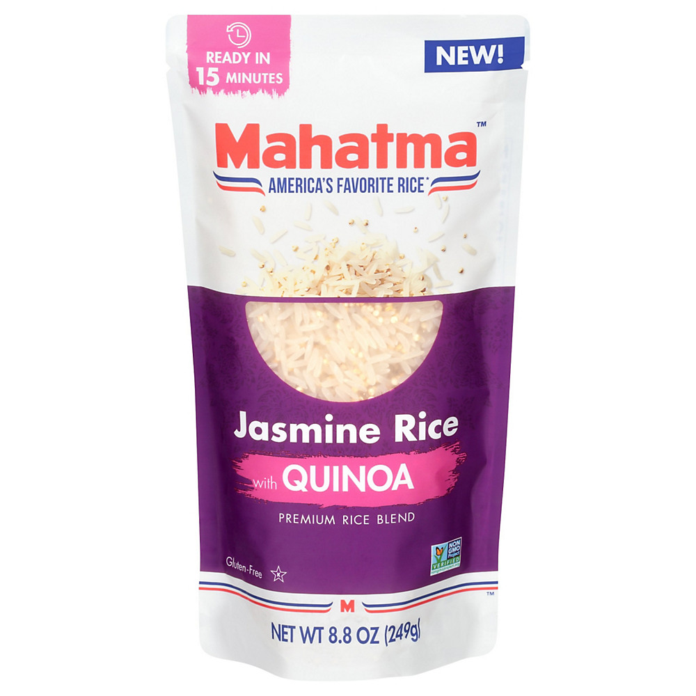 Calories in Mahatma Jasmine Rice with Quinoa, 8.8 oz