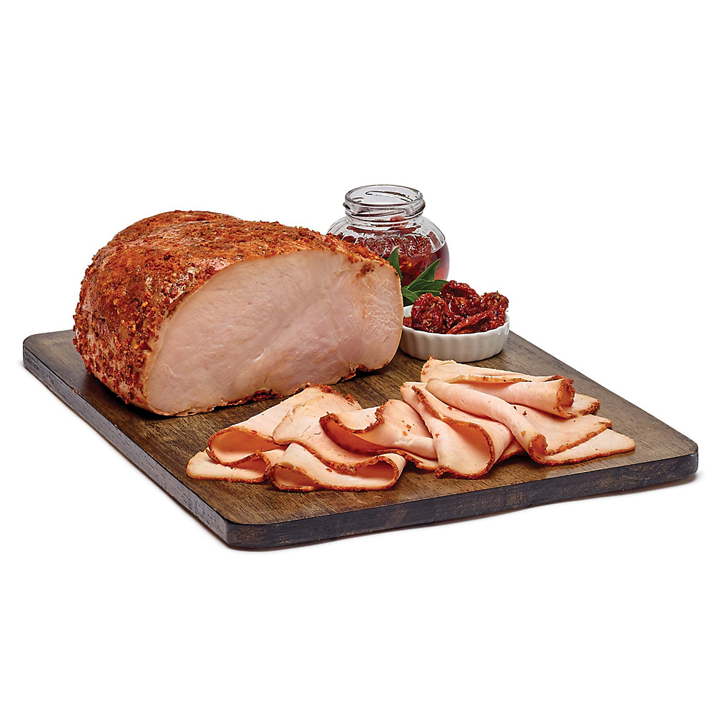 Calories in H-E-B Select Ingredients Sun Dried Tomato Smoked Turkey Breast, Sliced, lb