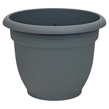 Bloem Ariana Charcoal Planter, 10 in