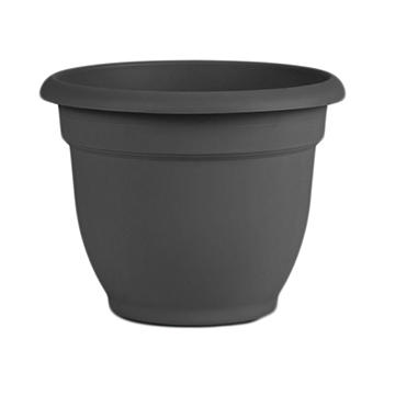Bloem Ariana Charcoal Planter, 12 in