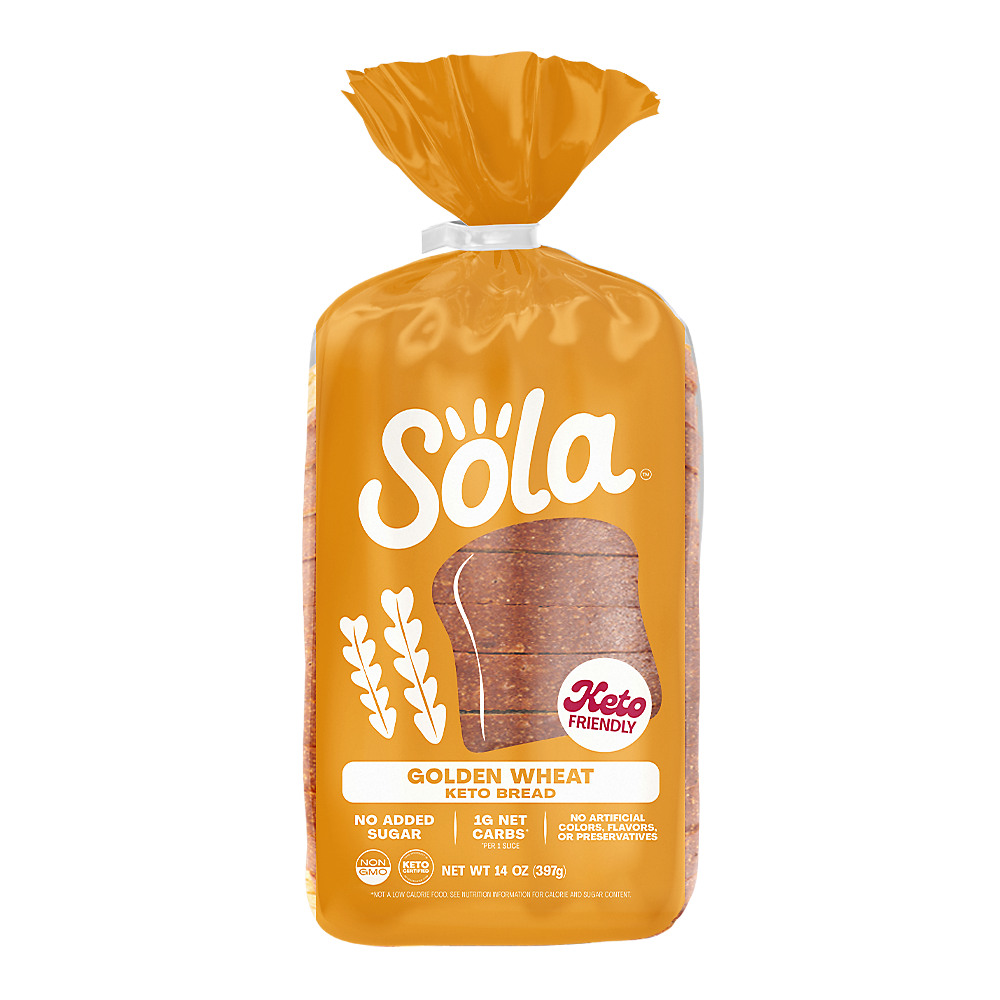 Calories in Sola Golden Wheat Bread, 14 oz