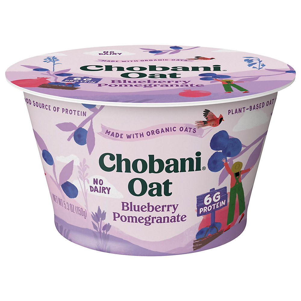 Calories in Chobani Oat Blueberry Pomegranate Yogurt, 5.3 oz