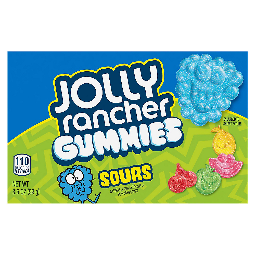 Calories in Jolly Rancher Sour & Chewy Gummies, 3.5 oz