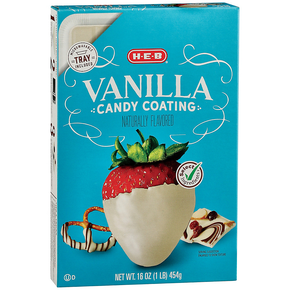 Calories in H-E-B Select Ingredients Vanilla Candy Coating, 16 oz