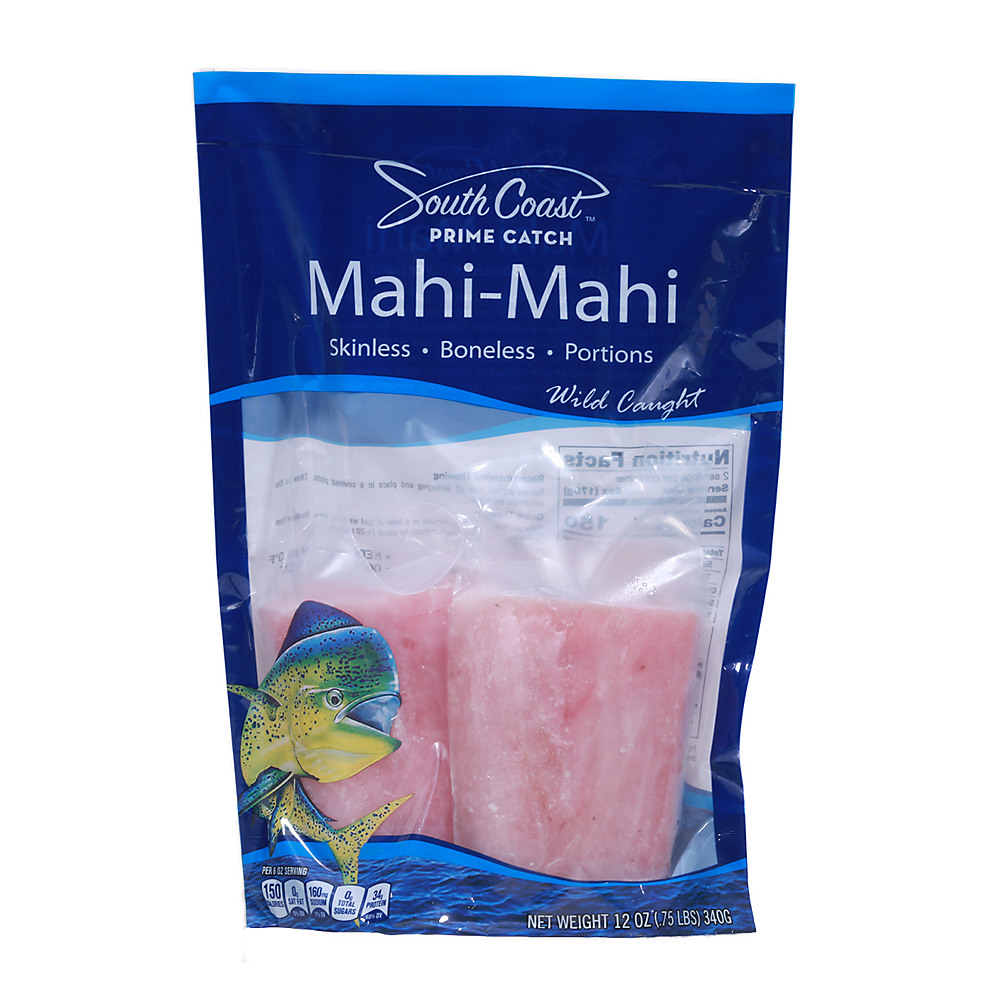 Calories in Frozen Mahi Mahi Portions, 12 oz