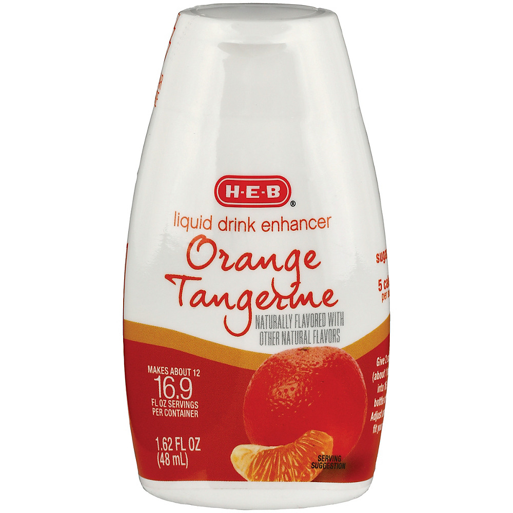 Calories in H-E-B Orange Tangerine Liquid Beverage Enhancer, 1.62 oz