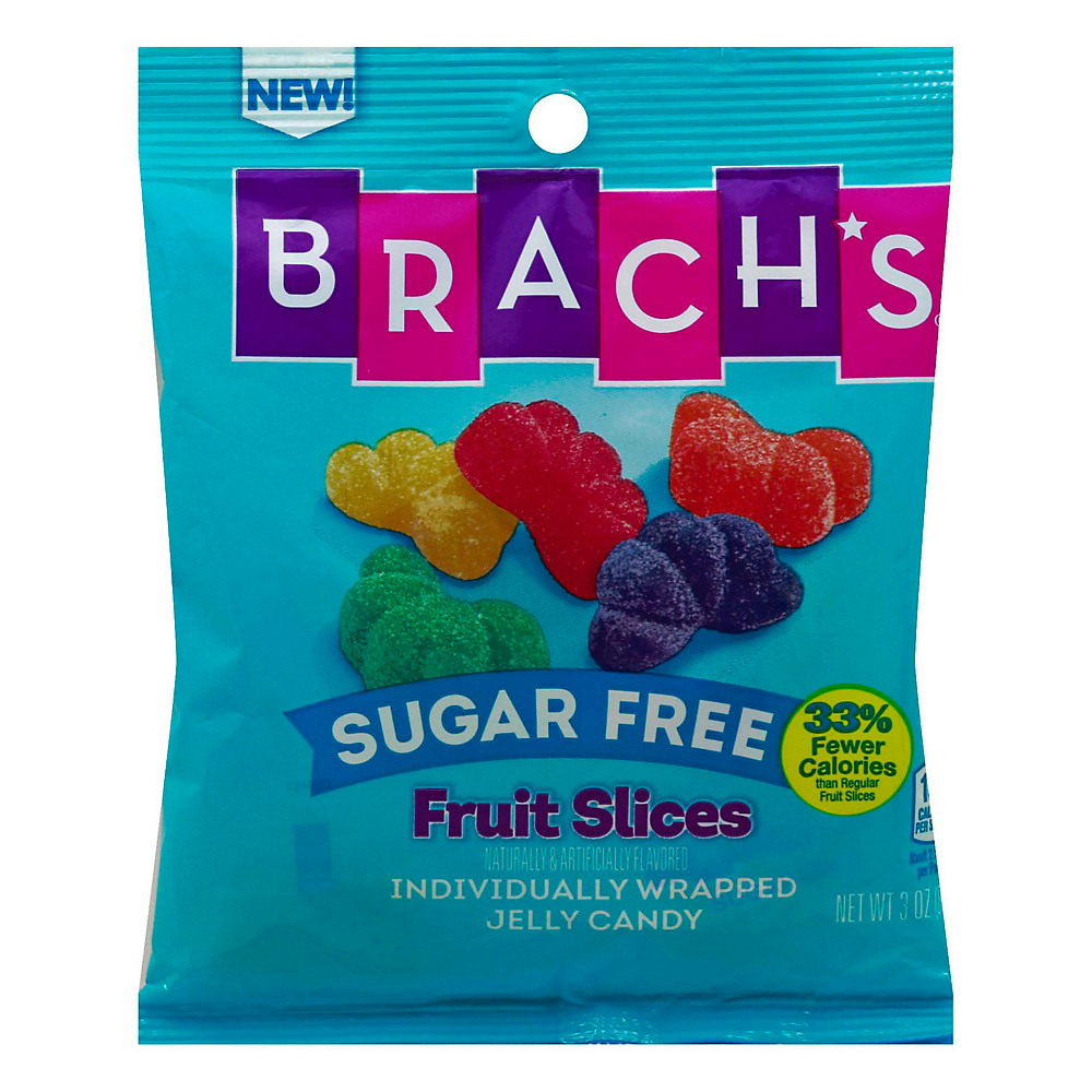 Calories in Brach's Sugar Free Fruit Slices, 3 oz