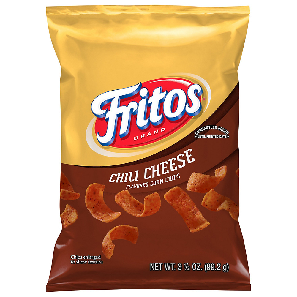 Calories in Fritos Chili Cheese Corn Chips, 3.5 oz