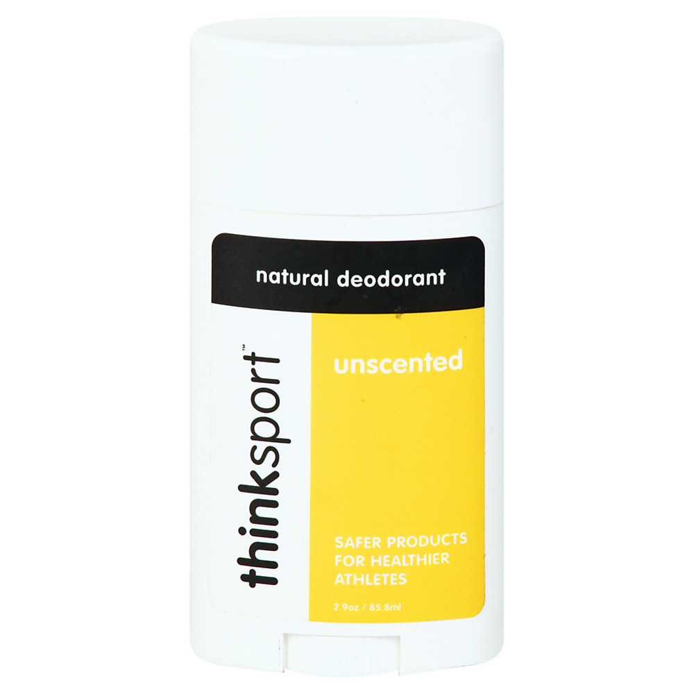 Calories in Thinksport Unscented Natural Deodorant, 2.9 oz