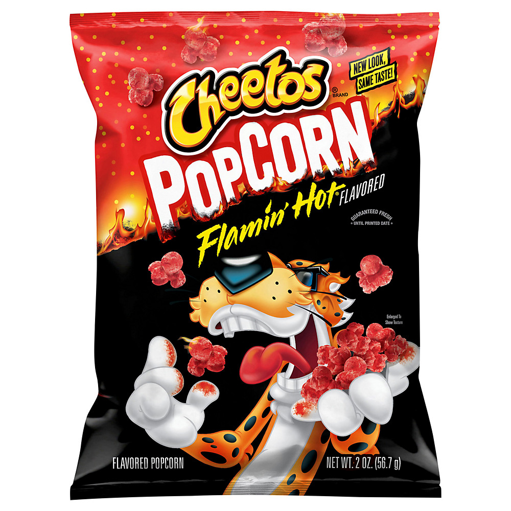 Calories in Cheetos Flamin' Hot Popcorn, 2 oz