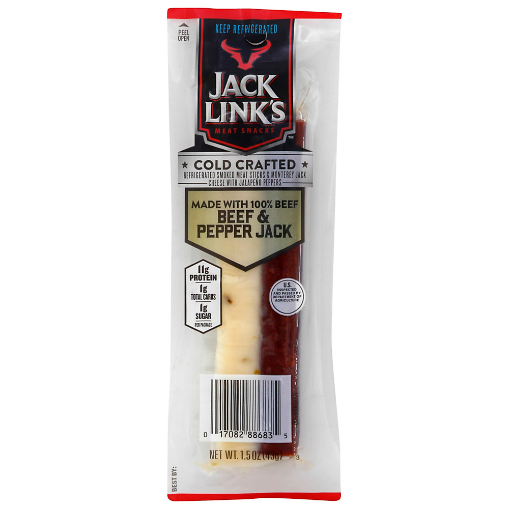 Calories in Jack Link's Cold Crafted Combo Beef & Pepperjack, 1.5 oz