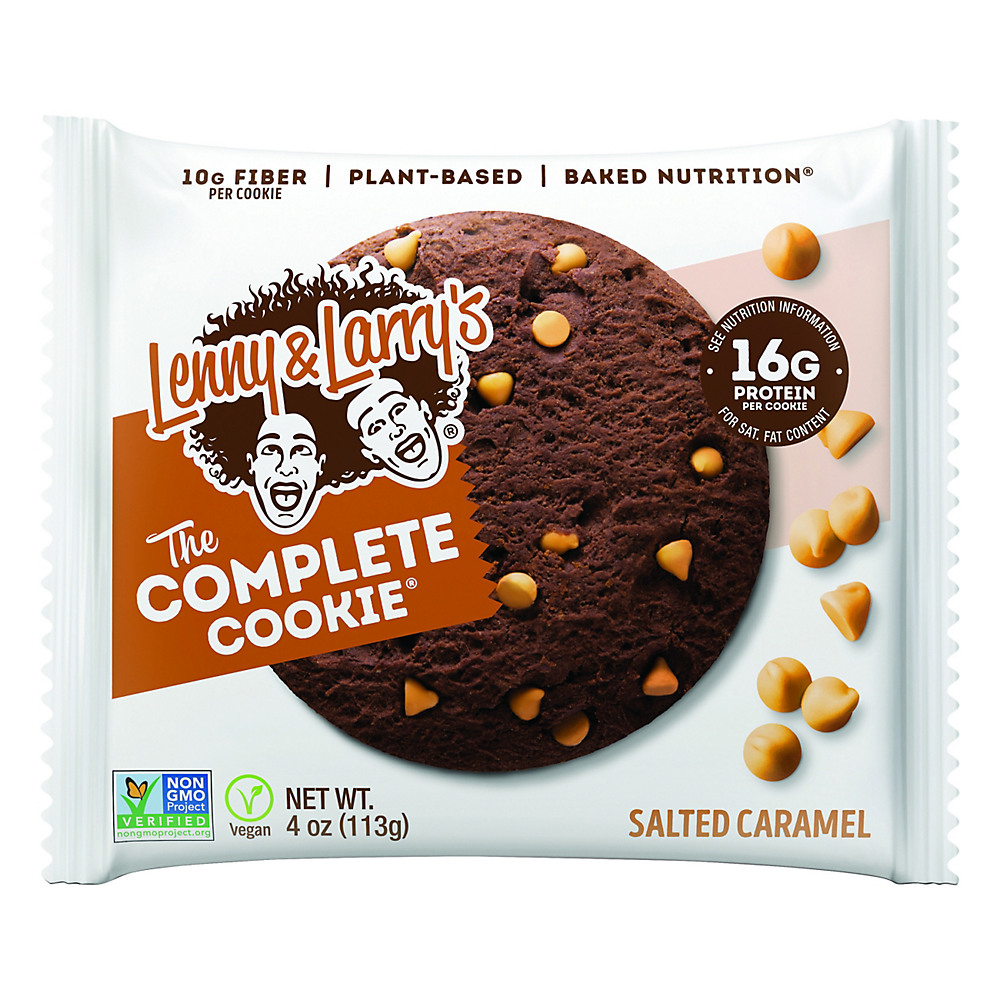 Calories in Lenny & Larrys The Complete Cookie Salted Caramel, 4 oz